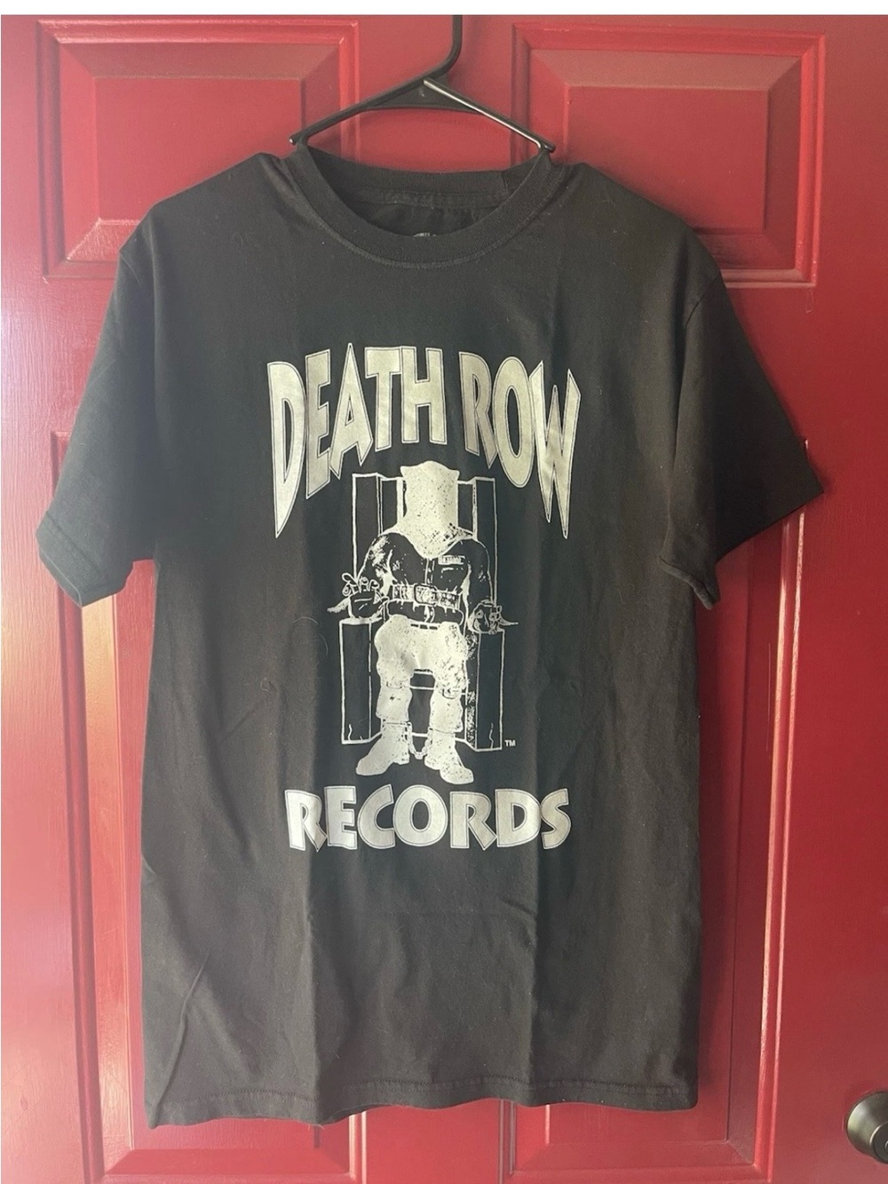 Death Row Records Black Graphic Tee
